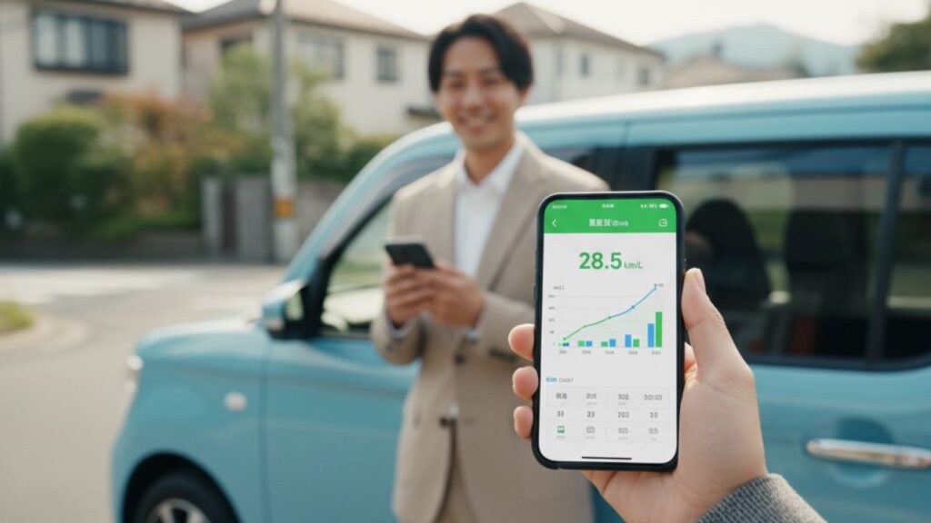 実燃費の計算方法