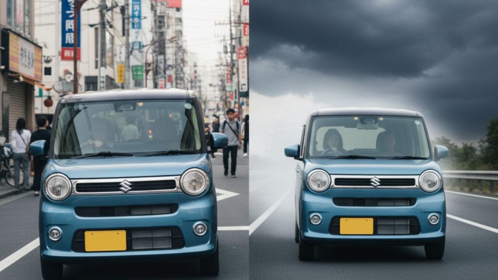 軽自動車レンタカーの向き不向き