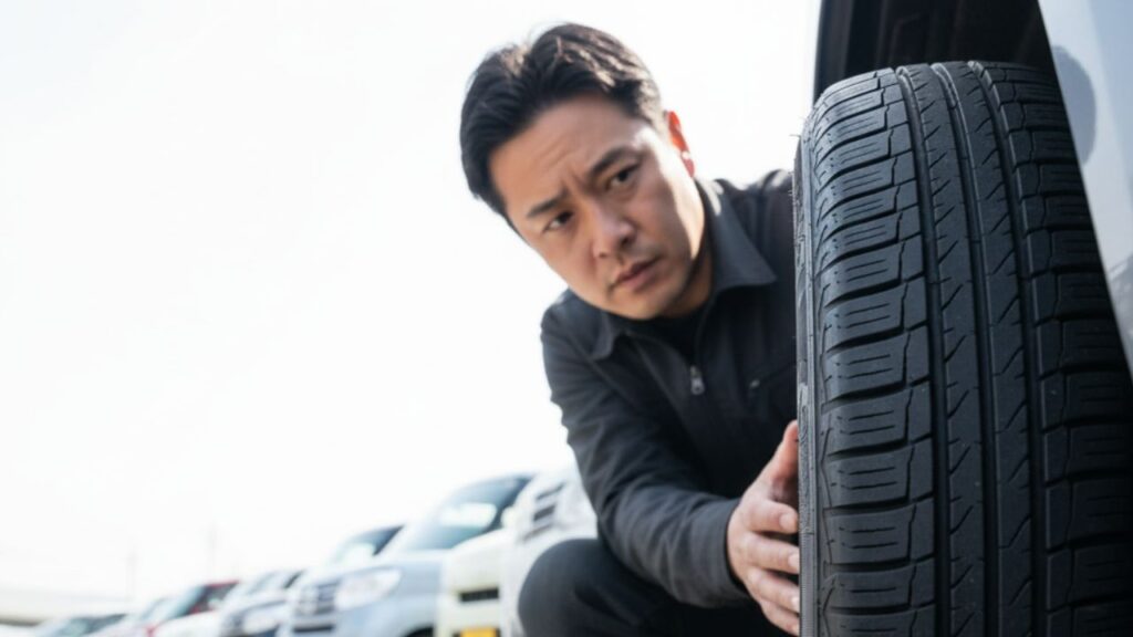 レンタカー利用当日の車両チェック
