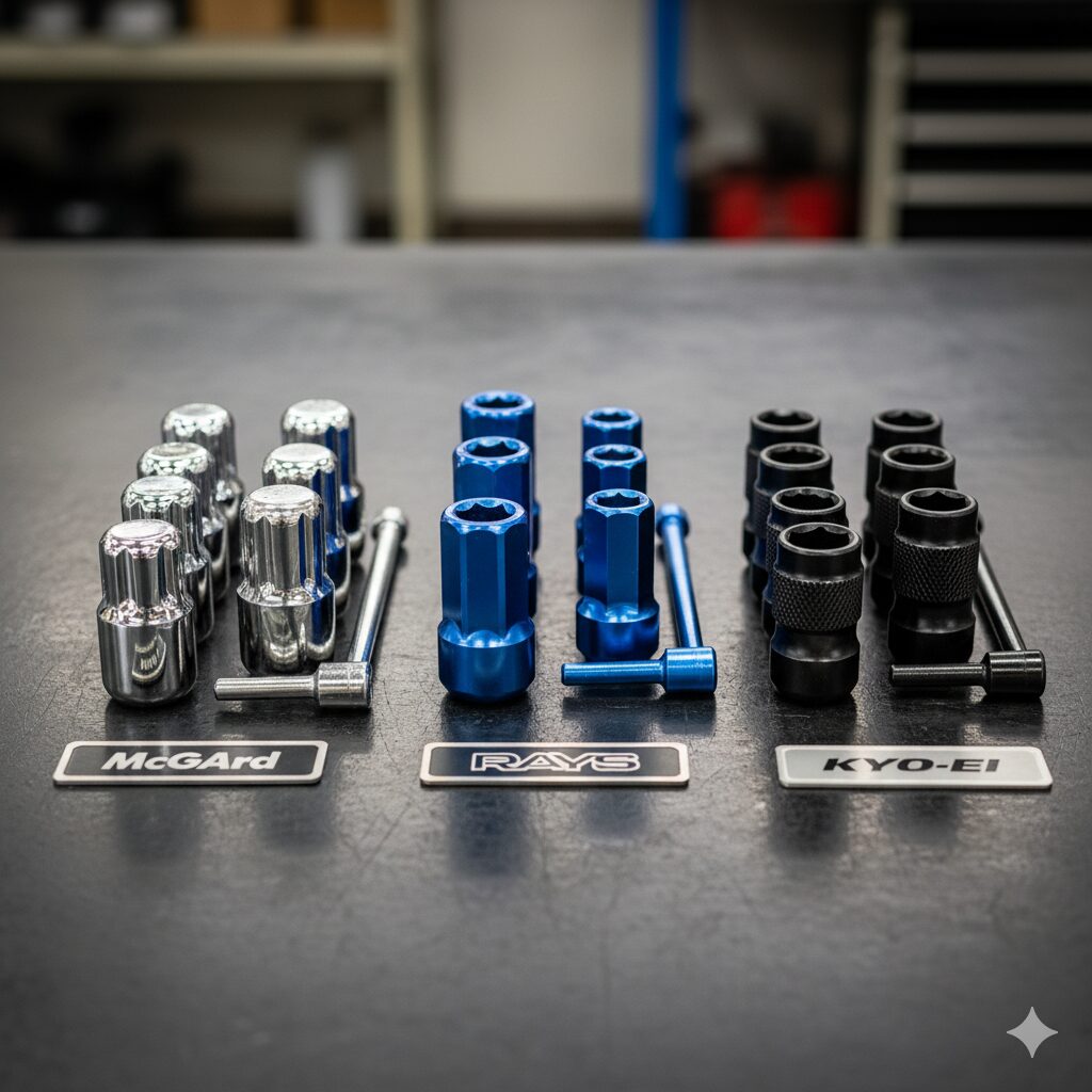 3種類のロックナット製品比較